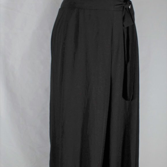 Black Wide Leg Juniors Plus Charlotte Russe NWT Pants Size 1X Juniors - Picture 3 of 5